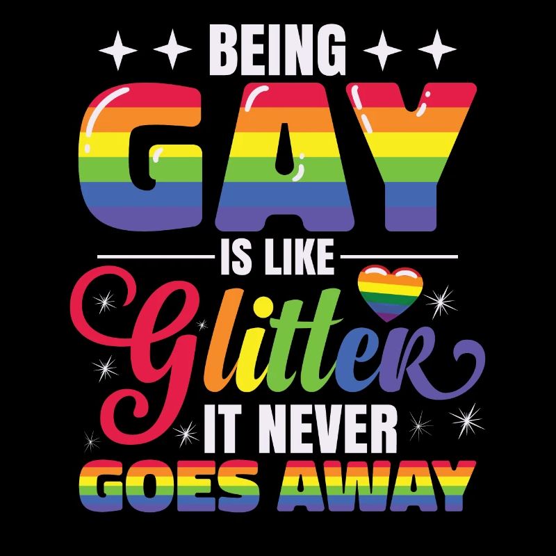 Schwul sein | LGBT-| Regenbogenfarbe | Pride-Monat