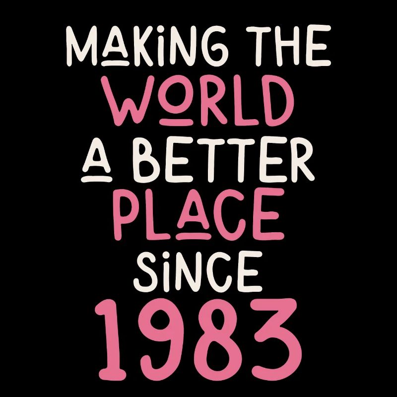 Making the World a better place since 1983