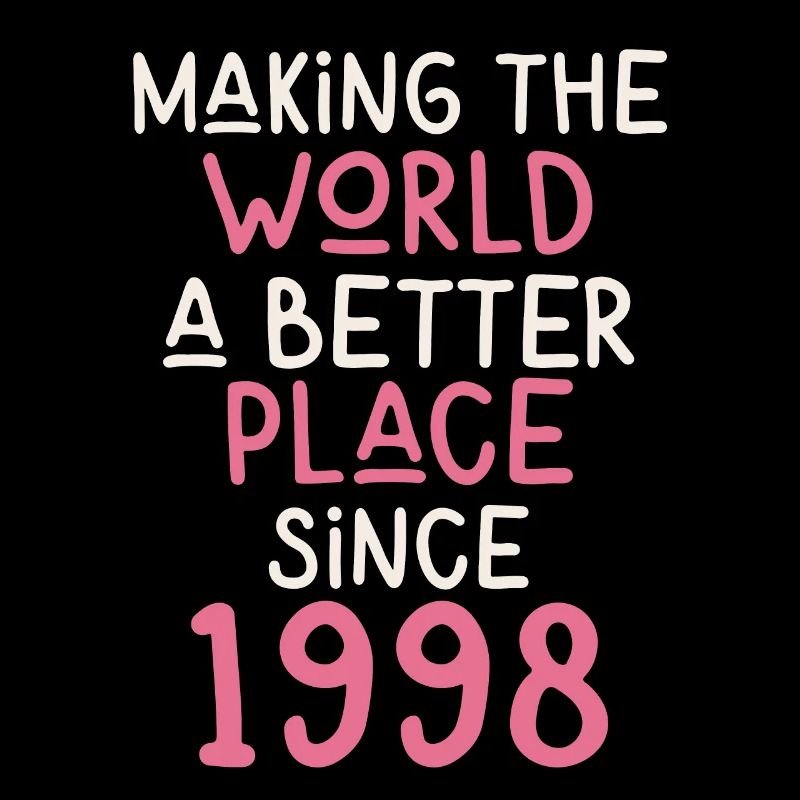 Making the World a better place since 1998