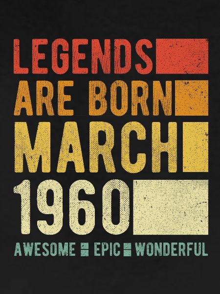 Birthday March 1960