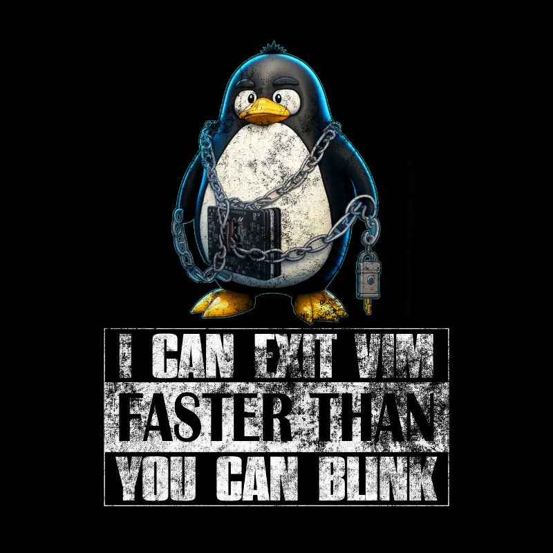I Can Exit VIM Faster Than You Can Blink Linux