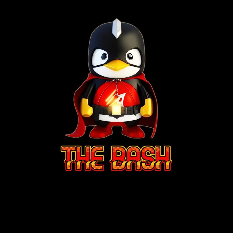 The Bash Penguin Superhero for Linux Coder and