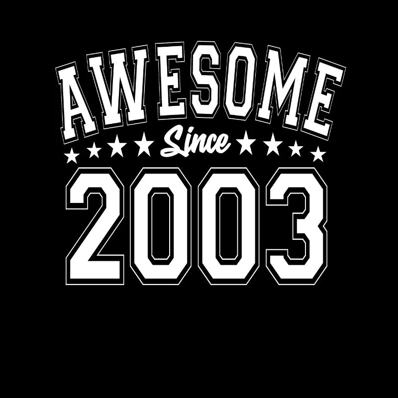 Awesome Since 2003 Geburtstag 2003 Vintage 2003