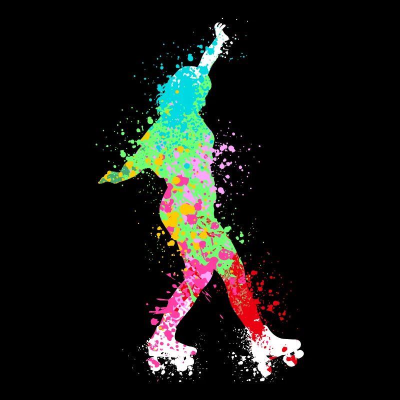 Splash Art rollerblade inline skating
