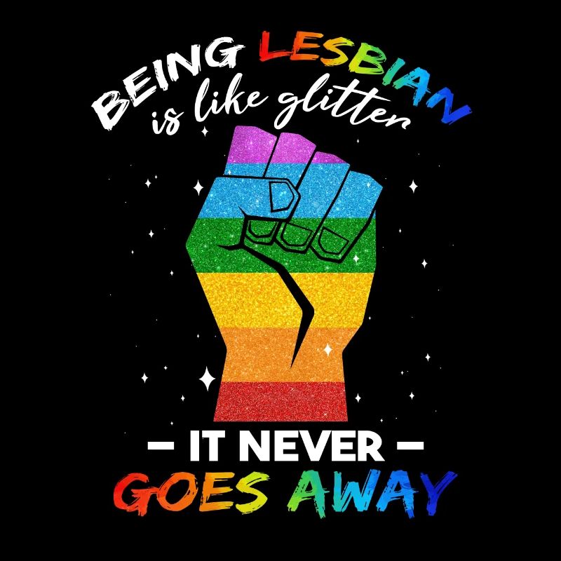 Lustiger lesbischer Pride-Monat