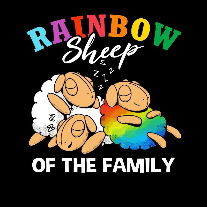Rainnbow Sheep LGBTQ