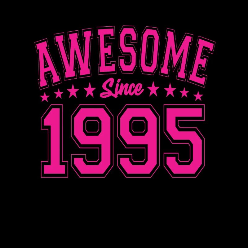 Awesome Since 1995 Geburtstag 1995 Vintage 1995