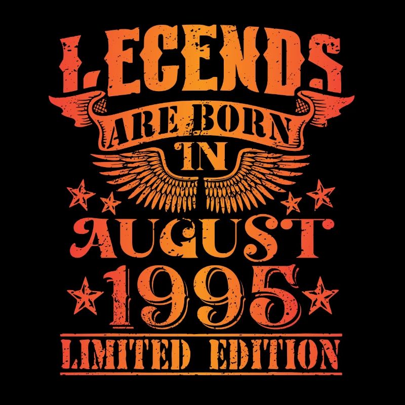 Anniversaire Août 1995 Edition Limitée Vintage