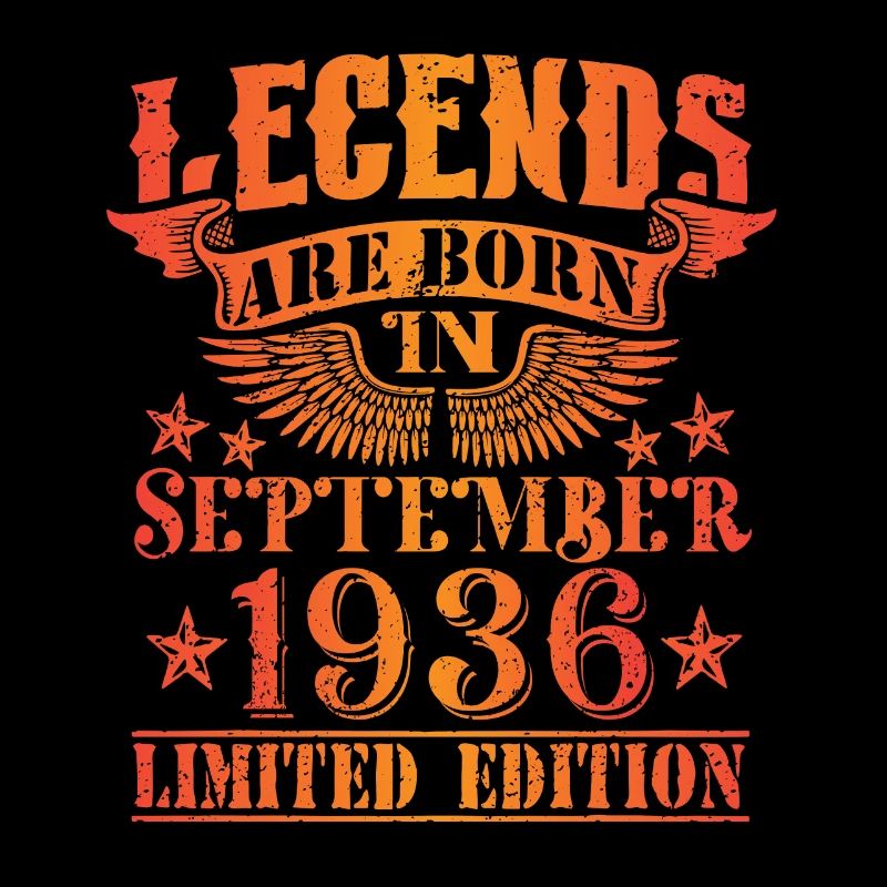 Anniversaire Septembre 1936 Edition Limitée Millésime