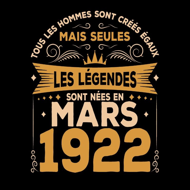 Les Légendes Sont Nées En Mars 1922