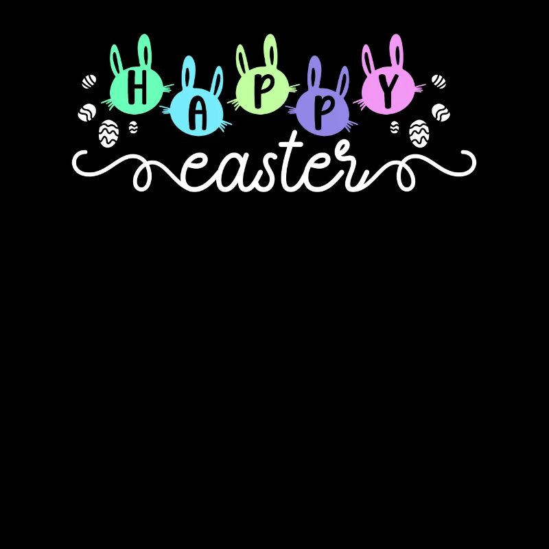 Happy Easter Rabbit Egg Decor Christian