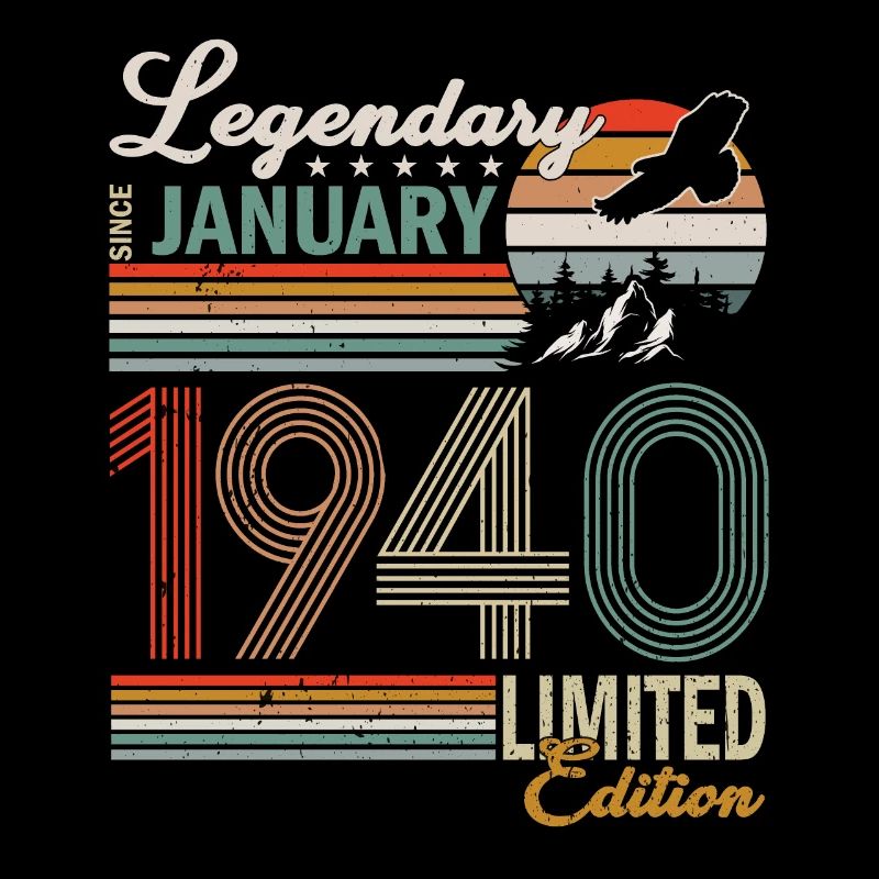 Januar 1940 Geburtstag Mann