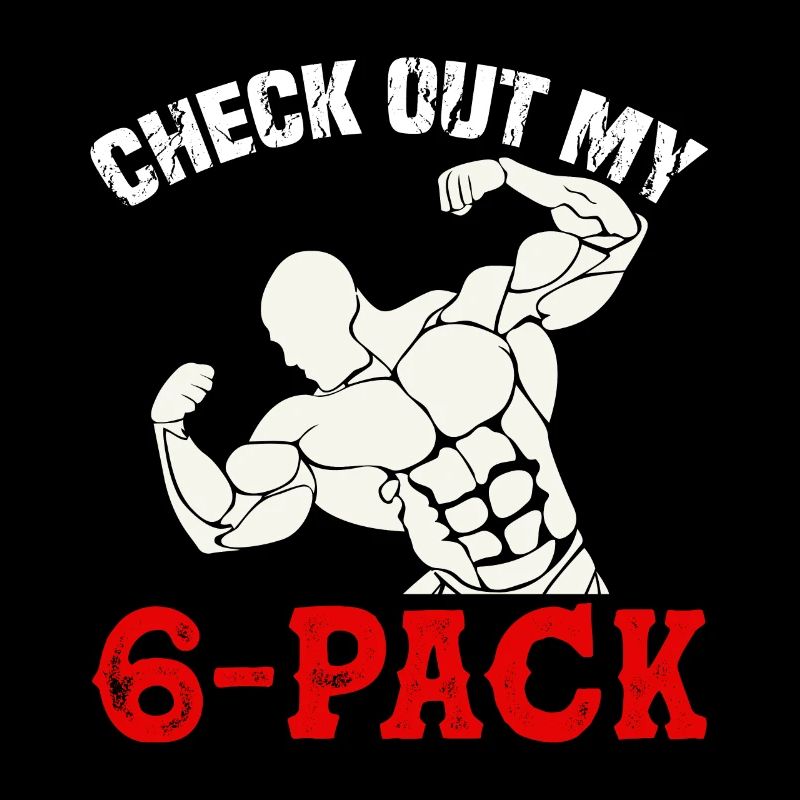Schau dir mein 6-Pack an