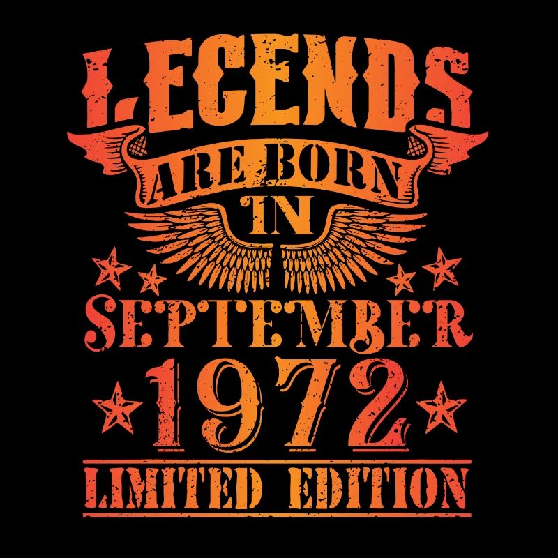 Anniversaire Septembre 1972 Edition Limitée Millésime