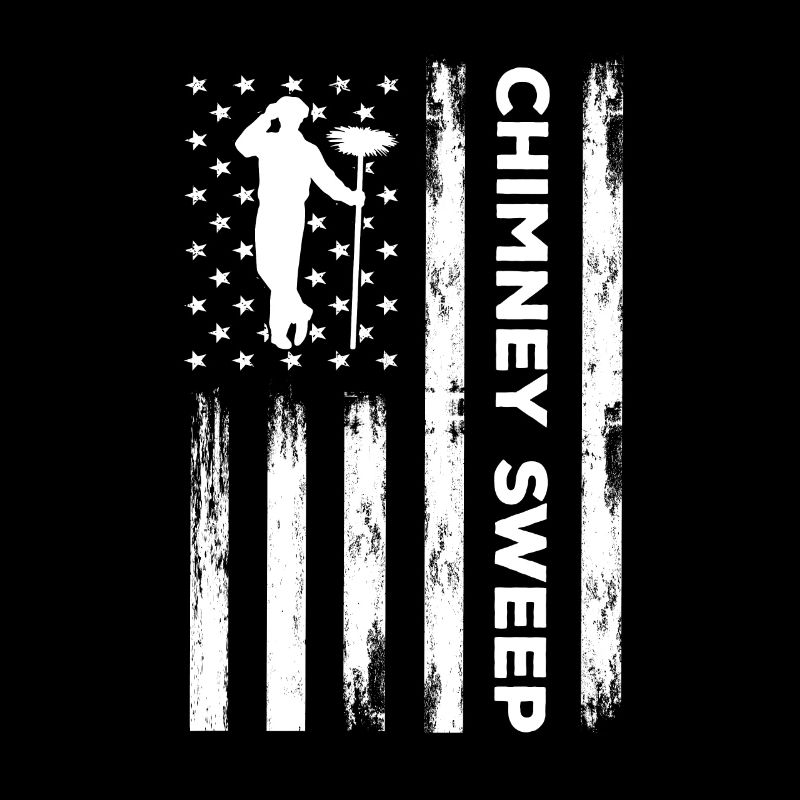 Ramoneur du drapeau des États-Unis