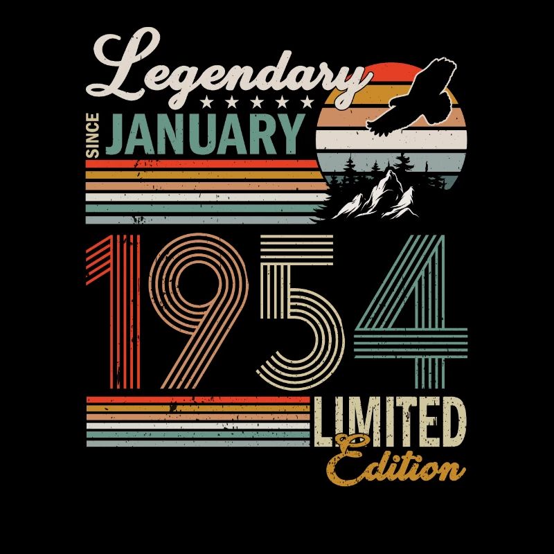 1954 / Geburtstag / Steinbock