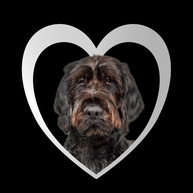 Deutsch Drahthaar Herz - I Love Deutsch Drahthaar