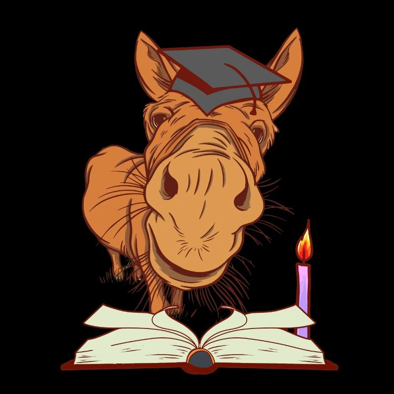 Donkey mule student nocturnal learning studies