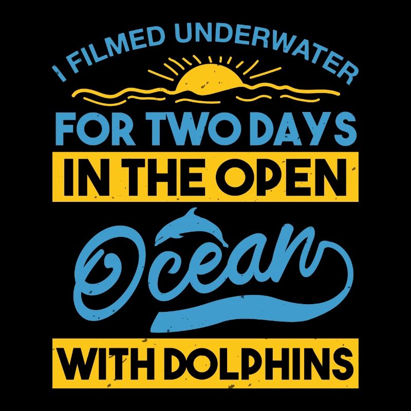 FOR TWODAYS IN THE OPEN OCEAN WITH DOLPHINS