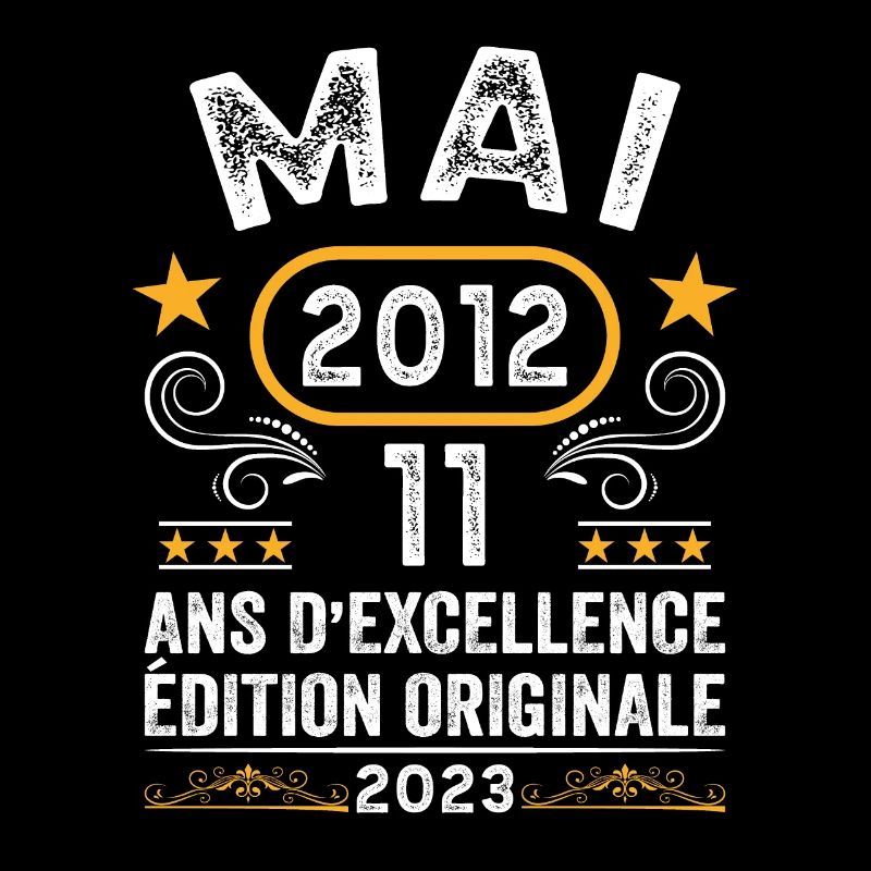 Anniversaire Vintage Idée Cadeau Mai 2012 11