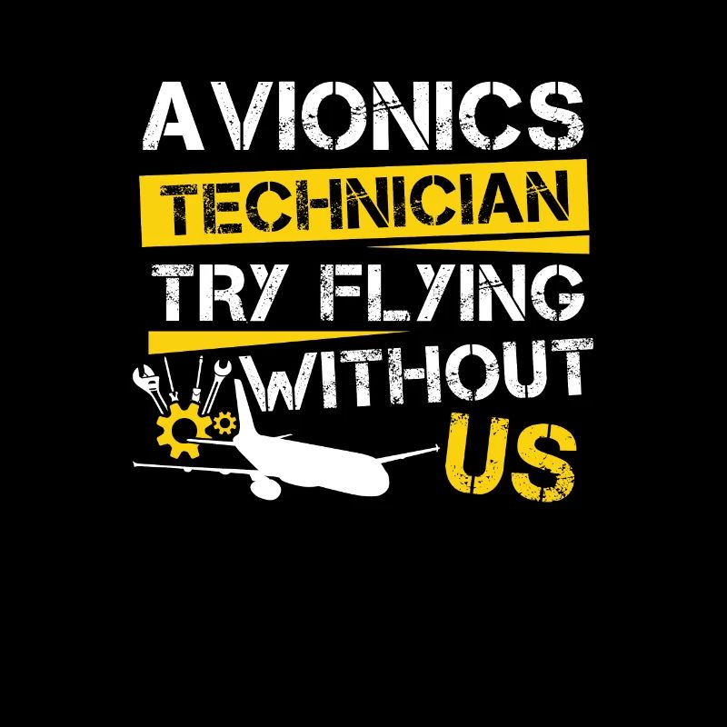 Cooler Avioniktechniker von Aircraft Tech