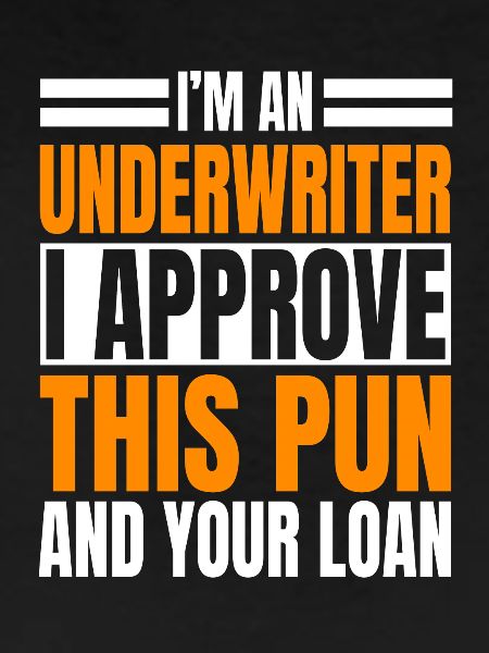Funny underwriting pun