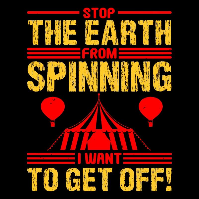 HALTE DIE ERDE DAVON AB, DASS ICH AUSSTEIGEN MÖCHTE