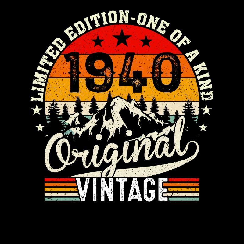 Geburtstag Oldtimer Modell 1940 Spruch