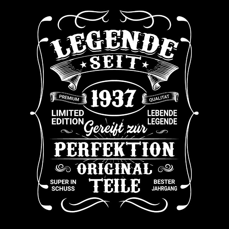 1937 Die Geburt einer Legende Geburtstag Geschenk