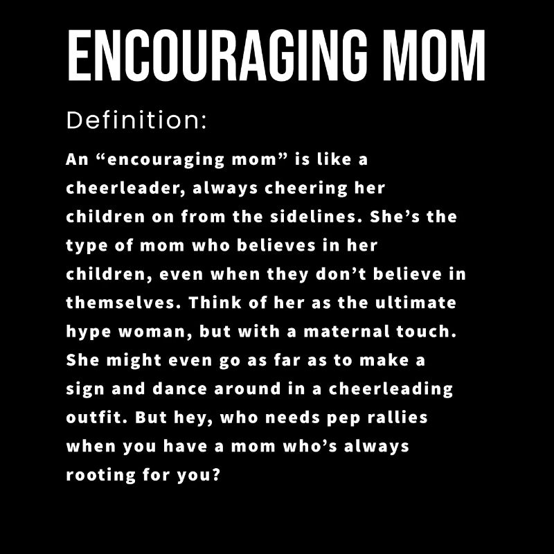 ermutigende Mutter Definition englisch