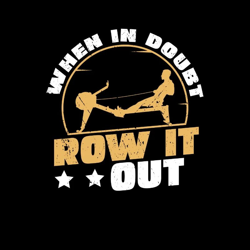 Rowing machine Row It Out Funny rowing ergometer
