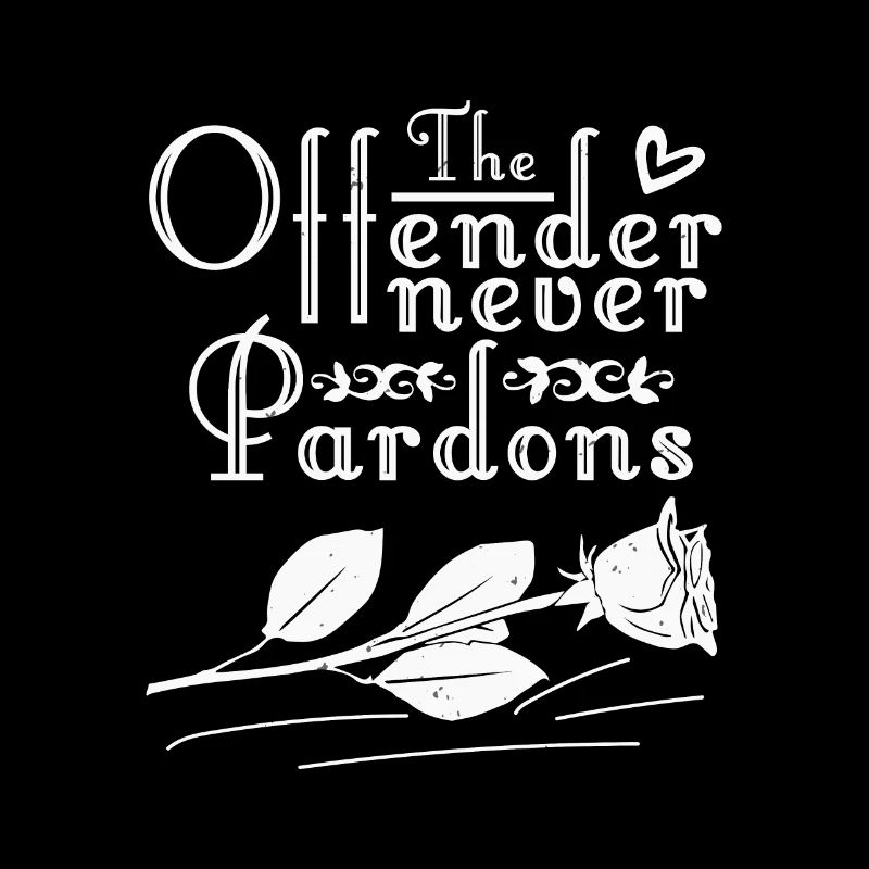 THE OHENDER NEVER PARDON