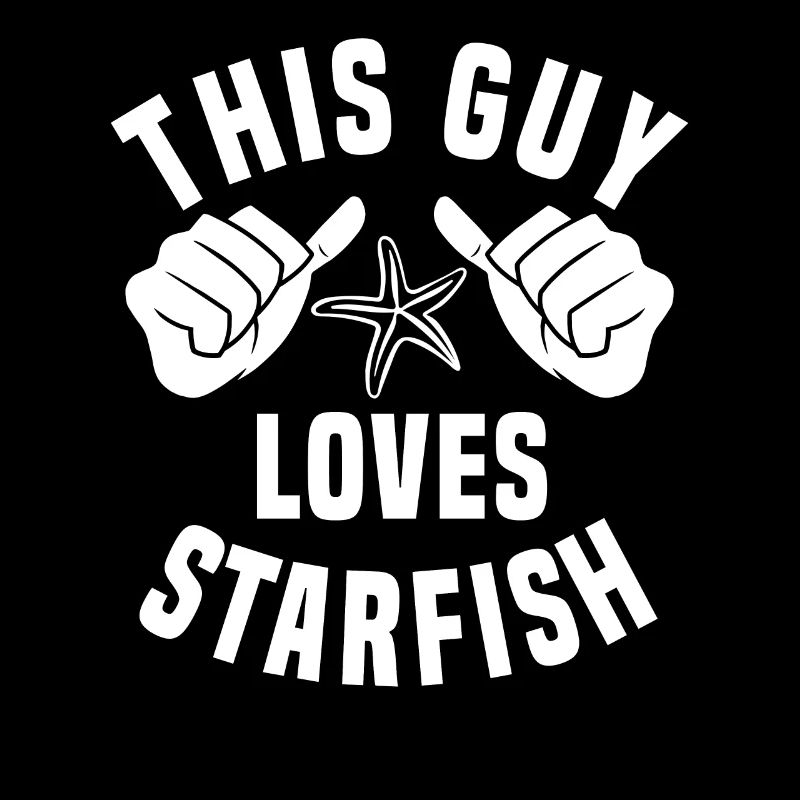 This guy loves starfish