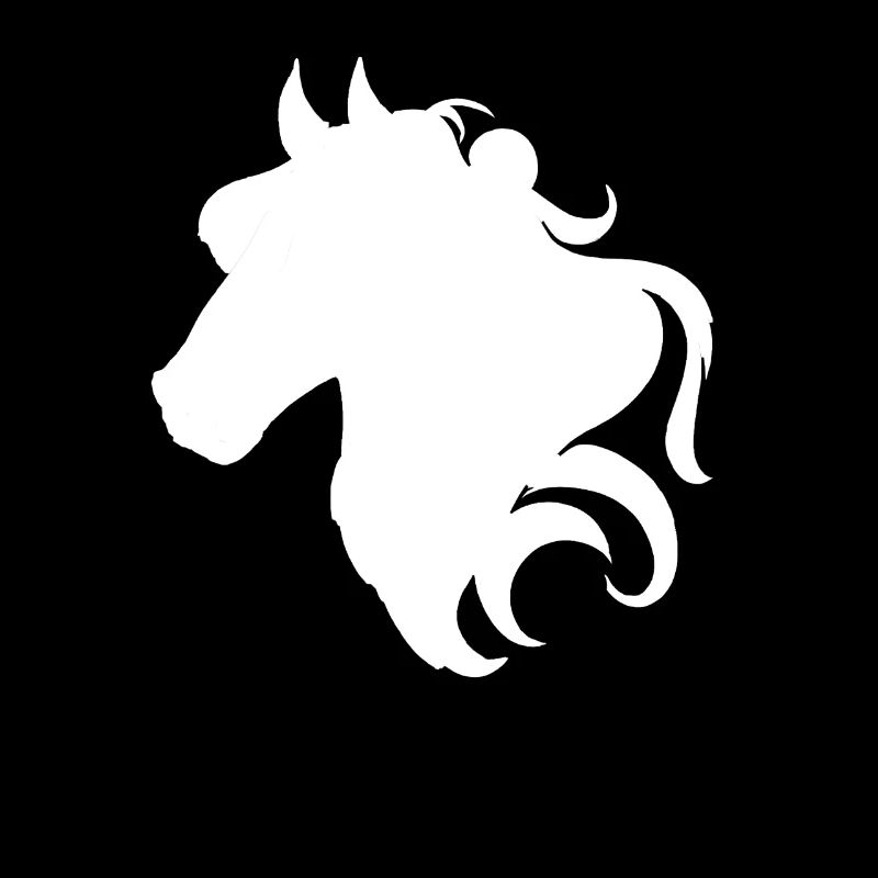 Horse Head Style Anime élégant