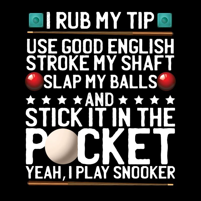 Billiard Player Snooker Gift