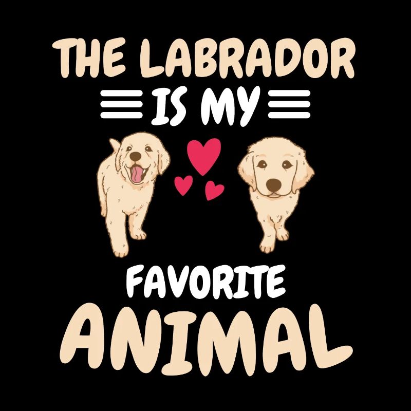 Lieblingstier Hunde Lustiges Geschenk Labrador
