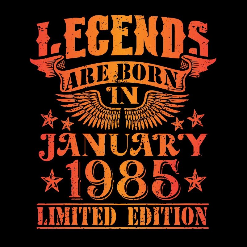 Anniversaire Janvier 1985 Edition Limitée Millésime