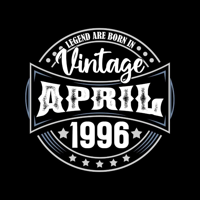 April 1996. Geburtstagsgeschenk April 1996 April