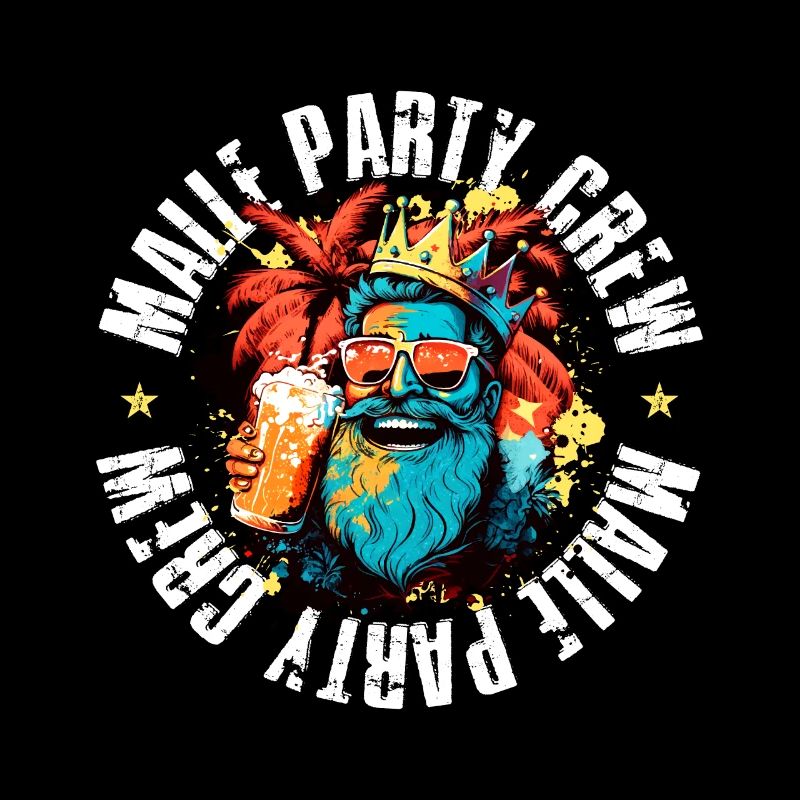 malle drinking team mallorca party
