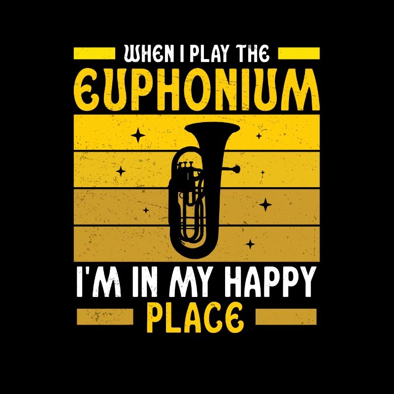 Euphonium Player My Happy Place Funnier