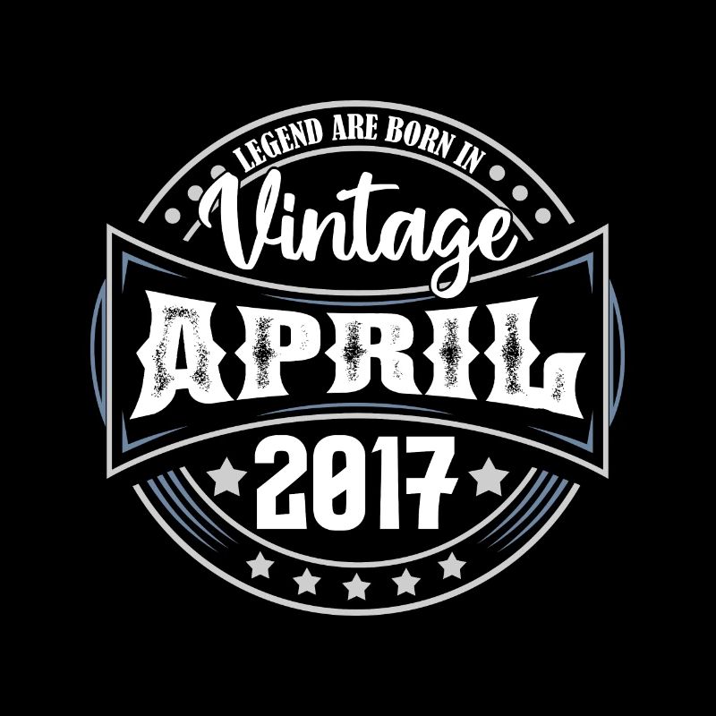 April 2017. Geburtstagsgeschenk April 2017 April