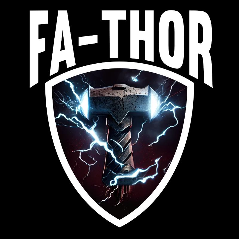 Papa Vathor Va Thor Vatertag Vatertagsgeschenk