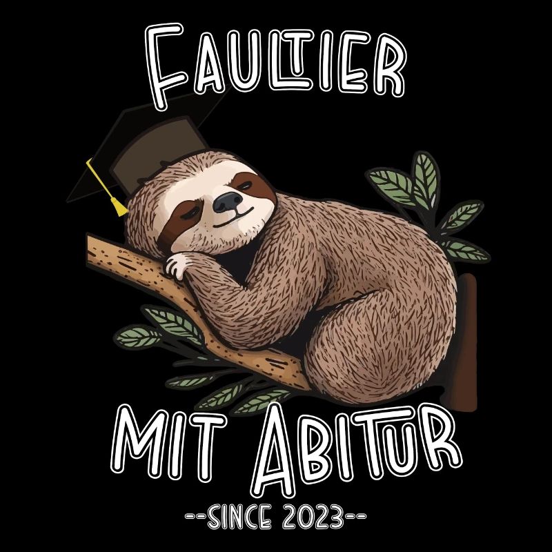 Faultier mit Abitur 2023