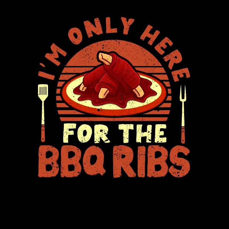 Ich bin nur wegen der BBQ-Rippchen hier Lustiger