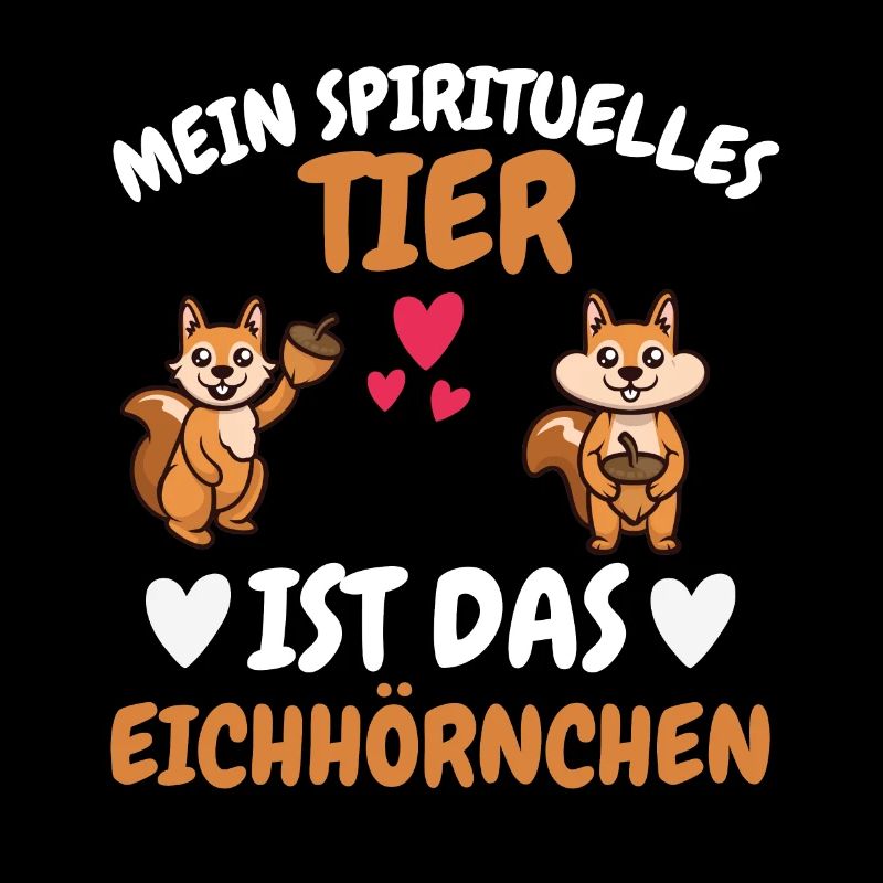 Waldtier Spirituelles Tier Geschenk Eichhörnchen