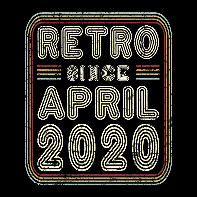 Geburtstag April 2020 Retro Geschenk