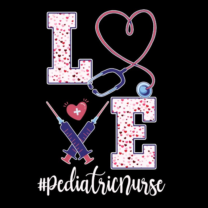 Pädiatrie Krankenschwester Design