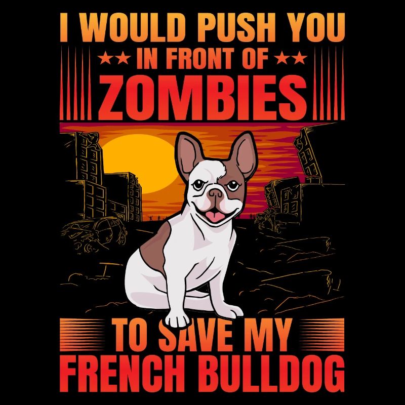 Je te pousserais devant les zombies