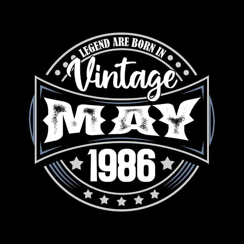 Mai 1986. Geburtstagsgeschenk Mai 1986. Mai