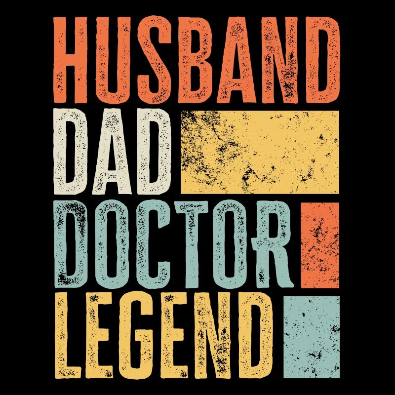 Doktor Ehemann Vater Legendärer Vater Beste Retro
